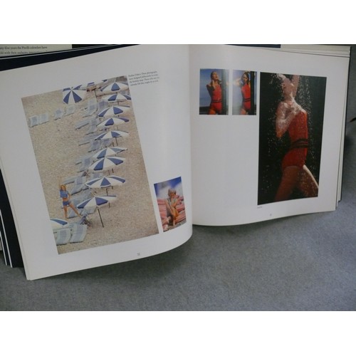 241 - THE PIRELLI CALENDAR ALBUM. SILVER ANNIVERSARY EDITION. LARGE HARDBACK BOOK CONTAINING 500 GLAMOUR P... 