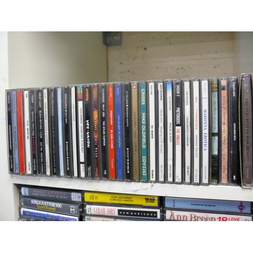 260 - 5 X CUBES OF MIXED GENRE MUSIC CD'S [150+]