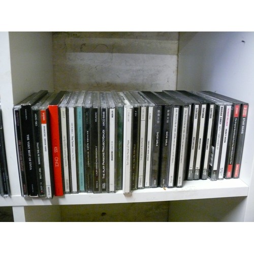 264 - 4 X CUBES OF MIXED GENRE MUSIC CD'S. [100+]