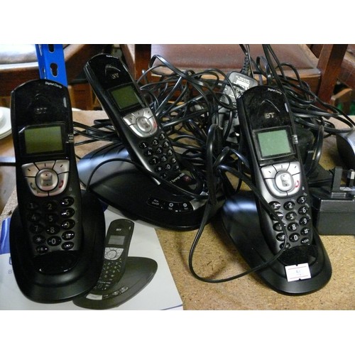 274 - 4 X CORDLESS PHONES & ANSWER MACHINES