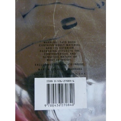 284 - MADONNA 'SEX' STILL FOIL SEALED ADULT BOOK WITH SPECIAL CD ENCLOSED. 'CONTROVERSIAL & SENSITIVE CONT... 