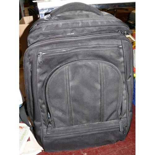 290 - LARGE PADDED BRENTHAVEN DOUBLE LAPTOP/GAMIMG BACKPACK.