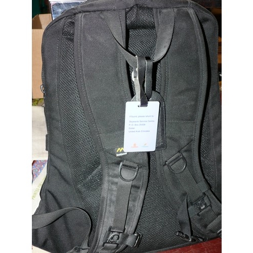 290 - LARGE PADDED BRENTHAVEN DOUBLE LAPTOP/GAMIMG BACKPACK.