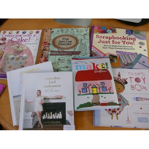 301 - GOOD SELECTION OF CRAFT, SEWING AND RECIPE BOOKS INC 