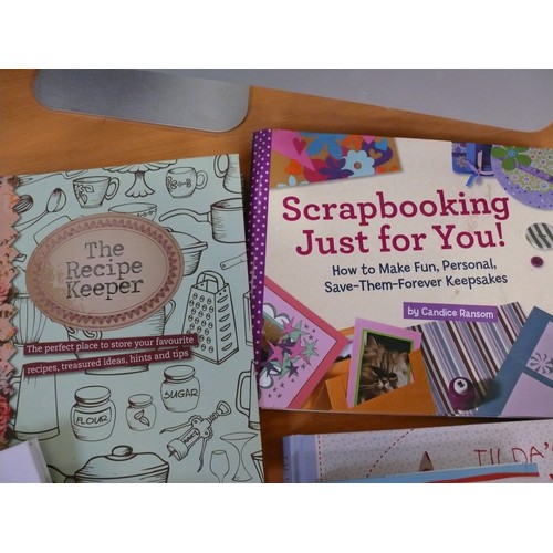 301 - GOOD SELECTION OF CRAFT, SEWING AND RECIPE BOOKS INC 