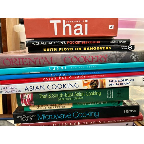 459 - QUANTITY OF COOK BOOKS IN V GOOD COND. PASTA BIBLE, MICROWAVE KITCHEN BIBLE, THAI & SOUTH-EAST ASIAN... 