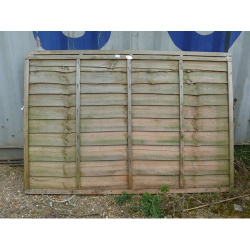 417 - 2 X LARGE FENCE PANELS