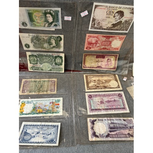 62 - A LARGE COLLECTION OF BANK NOTES SOME IN VERY GOOD CONDITION EARLY £1 BEALE 10 SHILLING FFORD NOTES ... 