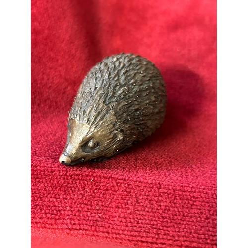 7 - A LOVELY BRONZE VERY DETAILED HEDGEHOG PROBABLY FRENCH