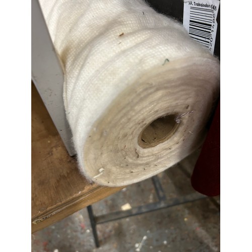 479 - LARGE ROLL OF BUMP INTERLINING FOR CURTAINS