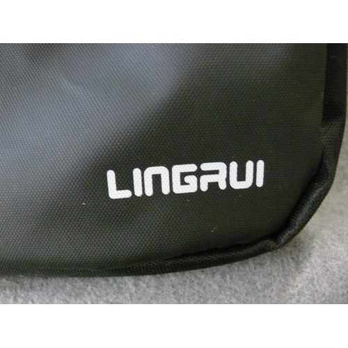 252 - LINGRUI GAMING LAPTOP BACKPACK. APPEARS VERY GOOD CONDITION.