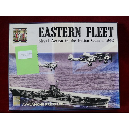 1 - SECOND WORLD WAR AT SEA - EASTERN FLEET NAVAL ACTION IN THE INDIAN OCEAN 1942, AVALANCHE PRESS LTD -... 