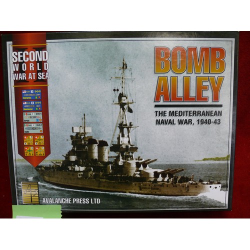 9 - SECOND WORLD WAR AT SEA - BOMB ALLEY, THE MEDITERRANEAN NAVAL WAR 1940 -1943, AVALANCHE PRESS LTD - ... 