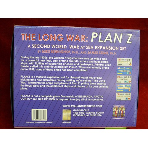 10 - A SECOND  WORLD WAR AT SEA EXPANSION SET BY MIKE BENNIGHOF PH.D., AND JAMES STEAR PH.D.  - THE LONG ... 