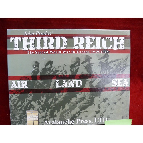 11 - THE SECOND WORLD WAR IN EUROPE 1939-1945 JOHN PRAOS' THIRD REICH AIR, LAND AND SEA, AVALANCHE PRESS ... 