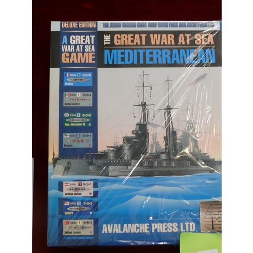 13 - THE GREAT WAR  AT SEA MEDITERRANEAN -  A GREAT WAR AT SEA GAME, DELUXE EDITION THE AWARD WINNING NAV... 