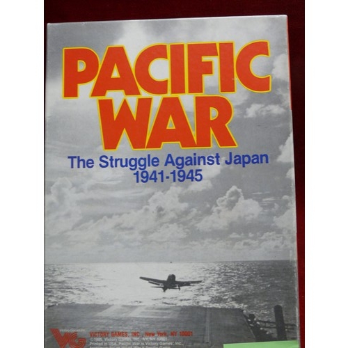 15 - PACIFIC WAR THE STRUGGLE AGAINST JAPAN 1941-1945 -  VICTORY GAMES -  PUNCHED - GOOD CONDITION