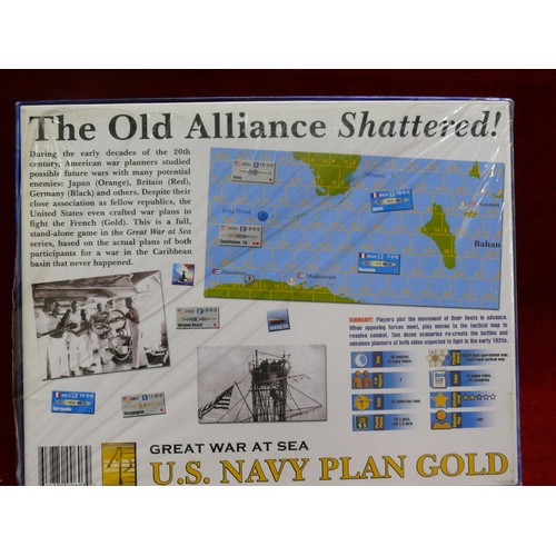 16 - GREAT WAR AT SEA U.S. NAVY PLAN GOLD, AMERICAN PLAN TO FIGHT THE FRENCH IN THE 1920'S, AVALANCHE PRE... 