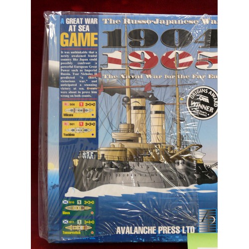 18 - A GREAT WAR AT SEA GAME -  THE RUSO JAPANESE WAR 1904-1905 -  THE NAVAL WAR FOR THE FAR EAST, AVALAN... 