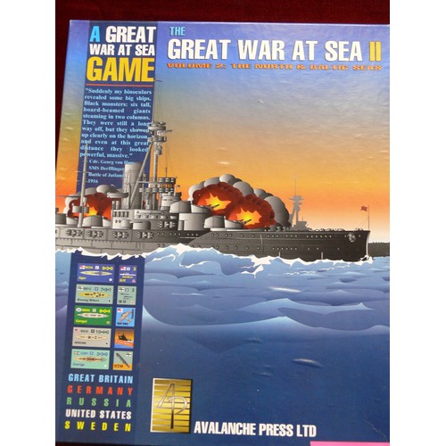 19 - A GREAT WAR AT SEA GAME - THE GREAT WAR AT SEA II VOLUME 2 THE NORTH AND BALTIC SEAS -  AVALANCHE PR... 