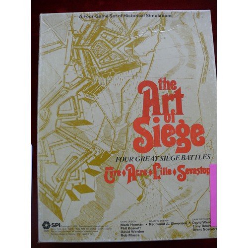 20 - THE ART OF SIEGE  -  FOUR GREAT SIEGE BATTLES, TYRE. ACRE, LILLE, SEVASTOPAL, PUNCHED