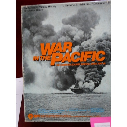 21 - WAR IN THE PACIFIC, AN AUTHENTIC MILITARY HISTORY SIMULATION GAME, THE TIME IS 0755 hrs., 7 December... 