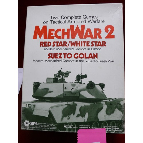 24 - MECHWAR 2 RED STAR/WHITE STAR Modern Mechanized combat in Europe
SUEZ TO GOLAN Modern Mechanized Com... 