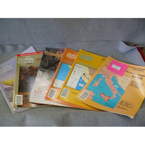 30 - STRATEGY & TACTICS MAGAZINES Nr 137, 146, 150, 155,152, 186 - ITALIAN CAMPAIGN SICILY, SALERNO, ANZI... 