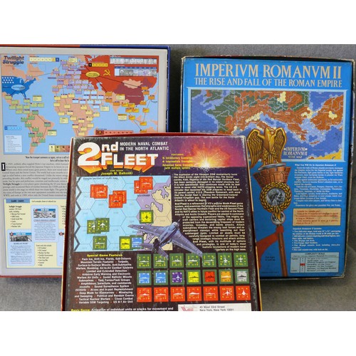 36 - TWILIGHT STRUGGLE, THE COLD WAR 1945-1989 GMT GAMES, IMPER IVM ROMAN MII THE RISE AND FALL OF THE RO... 