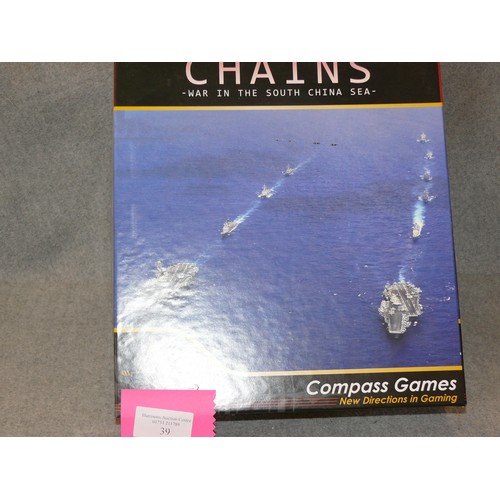 39 - BREAKING THE CHAINS WAR IN THE SOUTH CHINA SEAS BY  COMPASS GAMES, UNPUNCHED