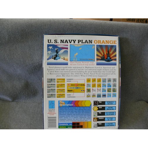 41 - THE GREAT WAR AT SEA GAME  THE PAIFIC WAR THAT WASN'T U .S. NAVY PLAN ORANGE, UNPUNCHED