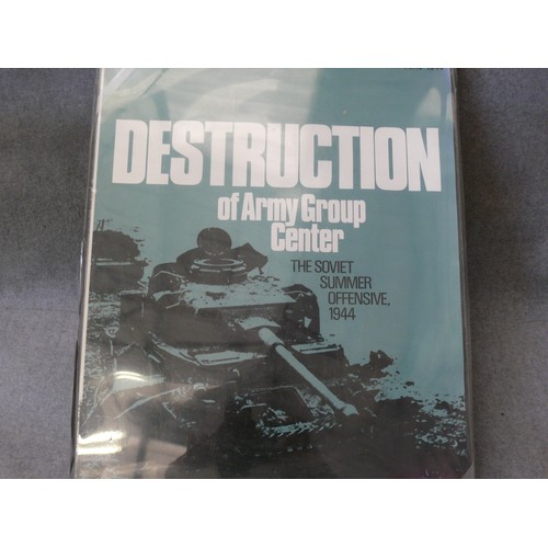 50 - DESTRUCTION OF ARMY GROUP CENTRE - THE SOVIET SUMMER OFFENSIVE 1944- AN HISTORIAL SIMULATION GAME, T... 