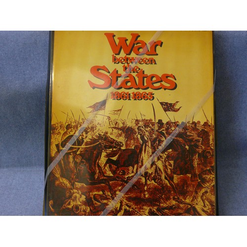 52 - WAR BETWEEN THE STATES 1961-1965, HISTORIAL SIMULATION GAME, USED