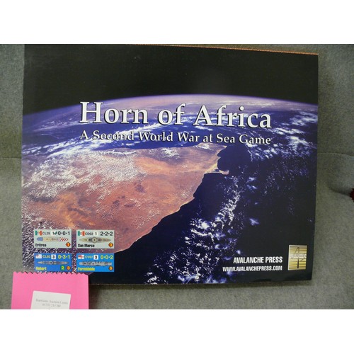 54 - HORN OF AFRICA - A SECOND WORLD WAR AT SEA GAME, AVALANCHE PRESS, UNPUNCHED