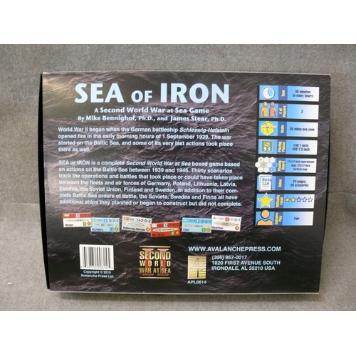 55 - SEA OF IRON NAVAL ACTION ON THE BALIC SEA 1939-1945 -  A SECOND WORLD WAR AT SEA GAME, AVALANCHE PRE... 