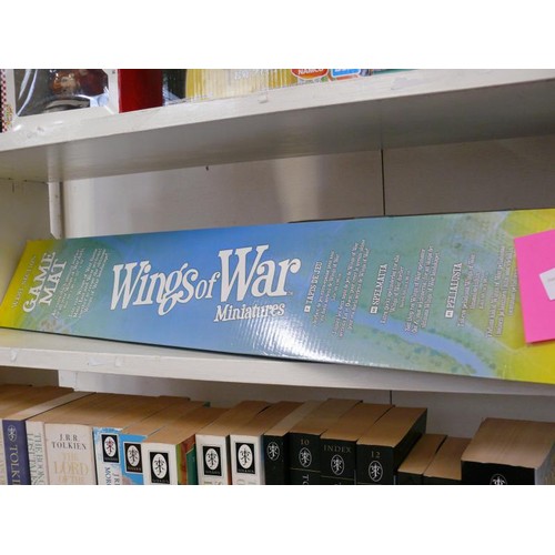 60 - WINGS OF WAR MINIATURES, WEST SECTION GAME MAT, BOXED