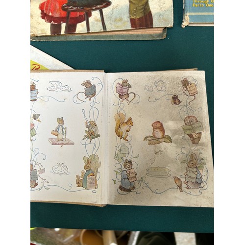 339 - Vintage Childrens books including The Tale of Peter Rabbit by  Beatrix Potter published by Frederick... 