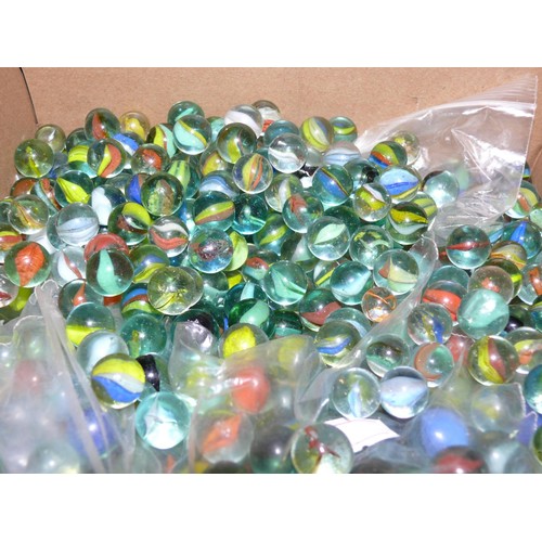 82 - LARGE BOX OF MARBLES