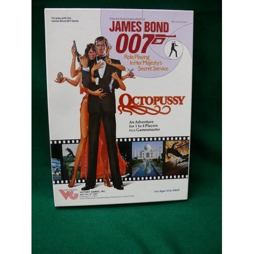 135 - JAMES BOND BOXED ROLEPLAYING GAME OCTOPUSSY