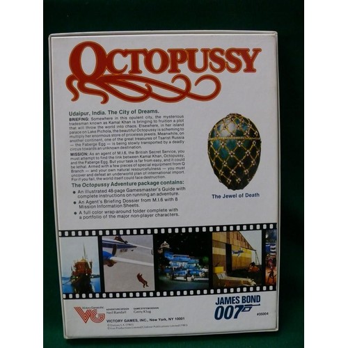 135 - JAMES BOND BOXED ROLEPLAYING GAME OCTOPUSSY