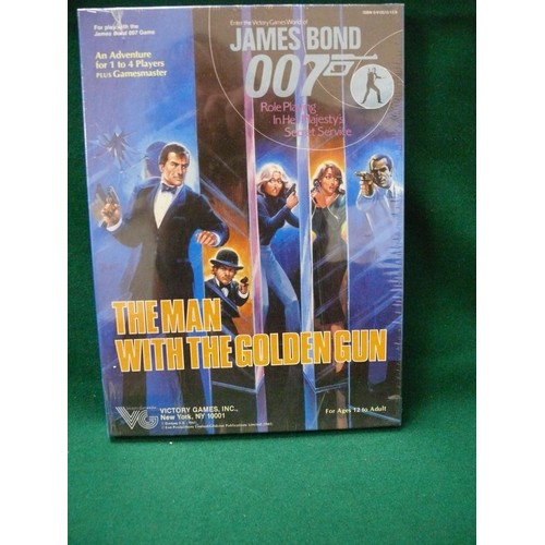 137 - JAMES BOND BOXED ROLEPLAYING GAME THE MAN WITH THE GOLDEN GUN