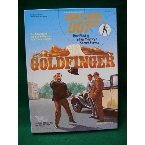 138 - JAMES BOND BOXED ROLEPLAYING GAME GOLDFINGER