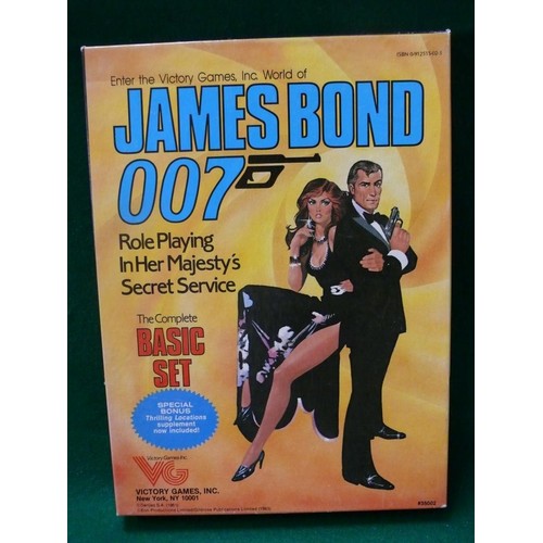 139 - JAMES BOND BOXED ROLEPLAYING GAME ON HER MAJESTY'S SECRET SERVICE