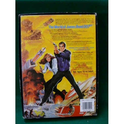 139 - JAMES BOND BOXED ROLEPLAYING GAME ON HER MAJESTY'S SECRET SERVICE