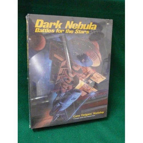 155 - DARK NEBULA BATTLES FOR THE STARS SCIENCE FICTION ADVENTURE GAME NEW AND SEALED