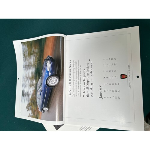 374 - Automobilia Ephemera / Car Brochures: Rover. Including, Today’s Cars 1993/94, Today’s Cars 1993, 199... 