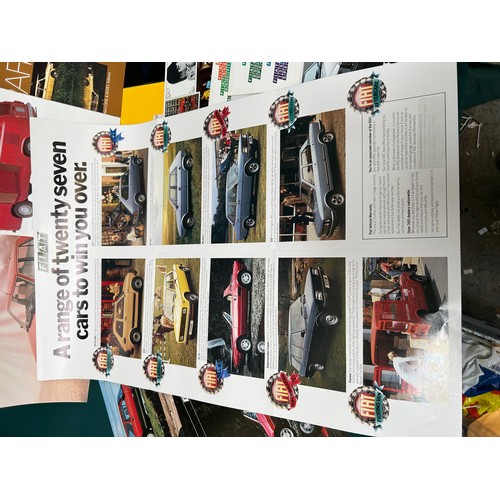 371 - Automobilia Ephemera / Car Brochures: Fiat: including 128 (1979), Strada (1981), Supermirafiori (197... 