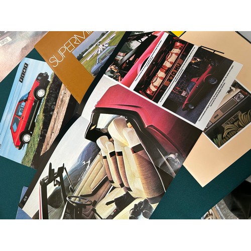 371 - Automobilia Ephemera / Car Brochures: Fiat: including 128 (1979), Strada (1981), Supermirafiori (197... 