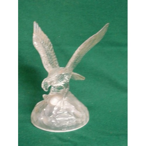 103 - VERY NICE CRYSTAL EAGLE ORNAMENT