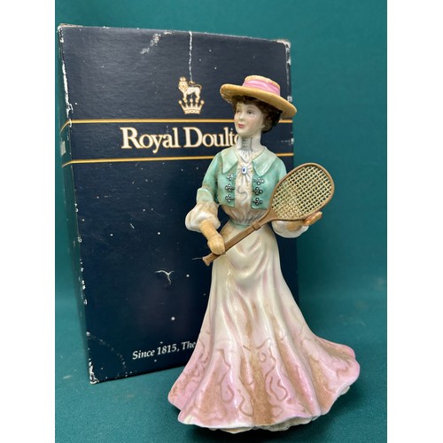 210 - Royal Doulton Figurine “Wimbledon” HN3366, limited edition of 5000 from the British Sporting Heritag... 